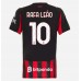 AC Milan Rafael Leao #10 Hemma matchtröja Dam 2025-26 Kortärmad Billigt